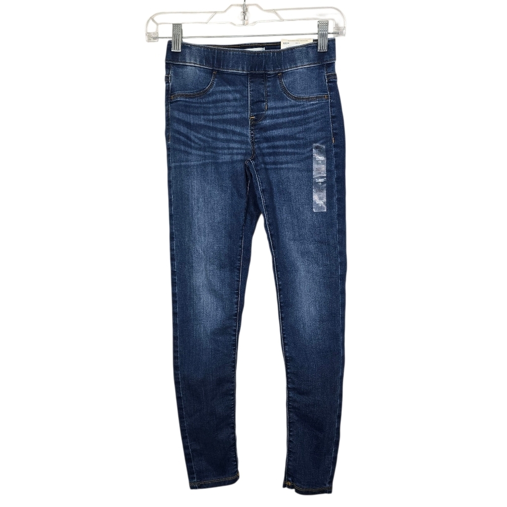 NWT So Ultimate Pull On Blue Jeggings 12